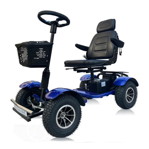 Powercruise GF02-24 Electric Golf Buggy with Steering wheel - Image 5